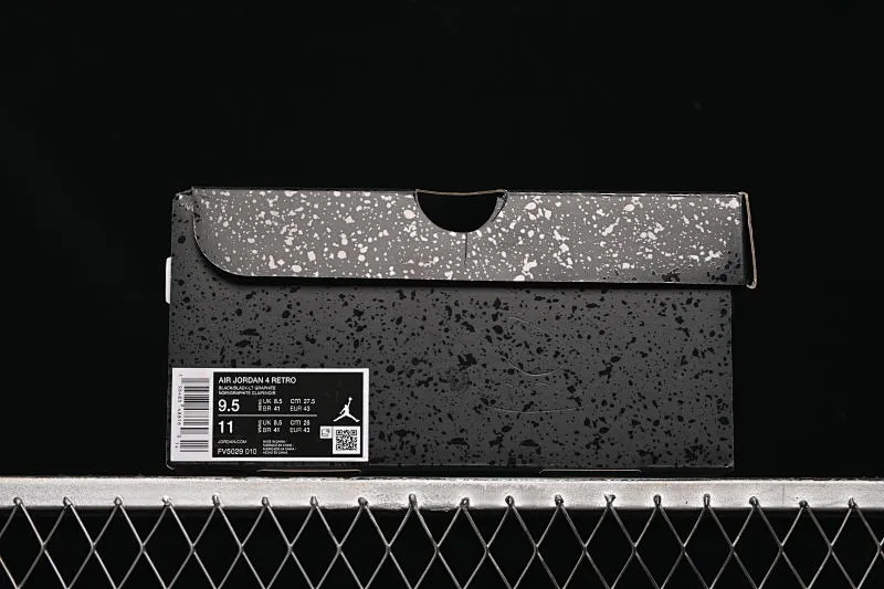 All categories Air Jordan Jordan series basketball shoes Air Jordan 4 OG version Air Jordan 4 Retro "Black Cat" AJ4 Joe 4 new black cat FV5029-010